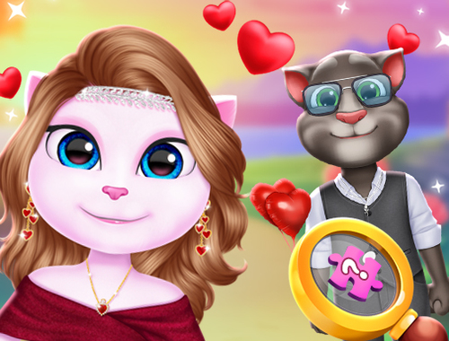 คิตตี้คู่วาเลนไทน์น่ารัก  เกมออนไลน์