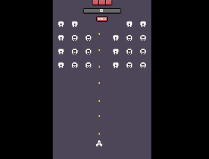 อาร์เคดการบุกรุกอวกาศ  เกมออนไลน์