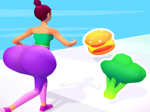 Twerk มัน! Body Race 3D  เกมออนไลน์
