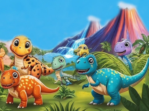 ทารก Dino Planet  เกมออนไลน์
