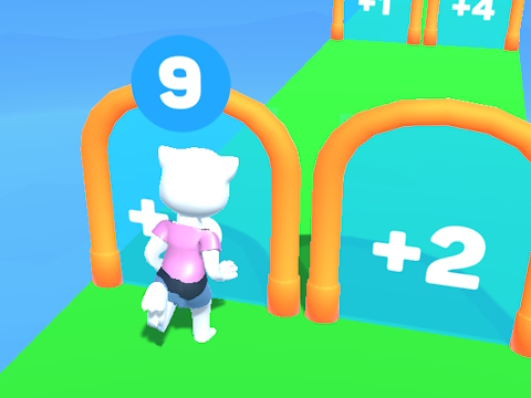 แมวแองเจล่าวิ่ง  เกมออนไลน์