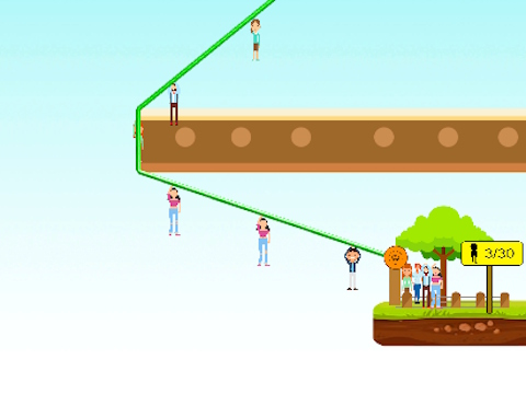 ผู้ช่วยคน Zipline  เกมออนไลน์