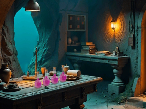 Sorceress Underwater Escape  เกมออนไลน์
