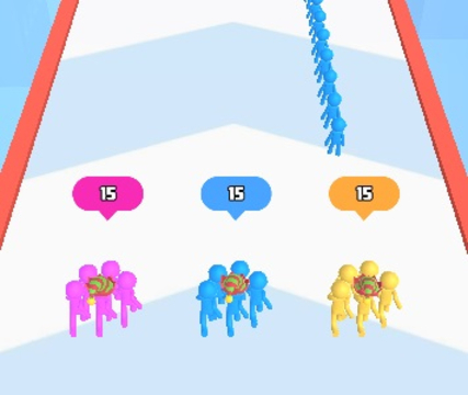 นับ Master Match Color Run  เกมออนไลน์