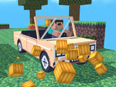 Noob: obby ในรถ  เกมออนไลน์