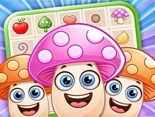 Mushroom Fever Match 3  เกมออนไลน์