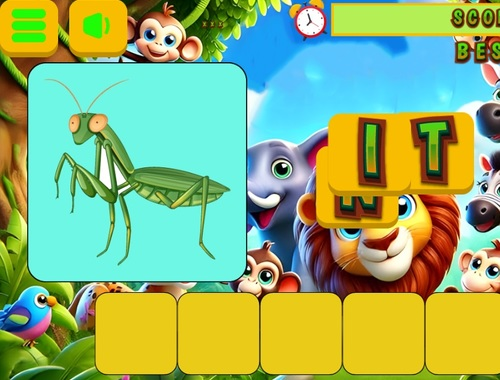 Word Animals for Kids  เกมออนไลน์