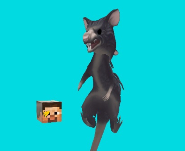 Ratomilton หมุนฟลอปปี้ minecraft  เกมออนไลน์