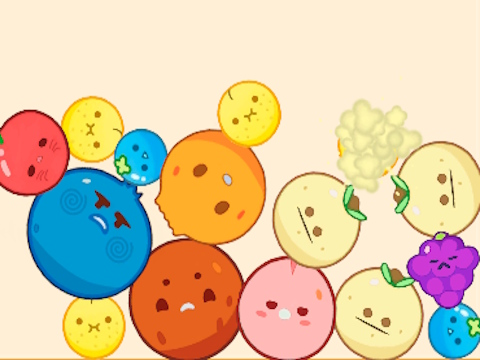 ผสานผลไม้: พับแตงโม!  เกมออนไลน์