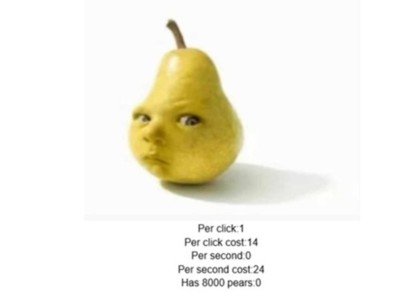 Baby Pear Clicker  เกมออนไลน์