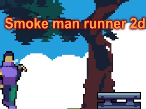 Smoke Man Runner 2D  เกมออนไลน์