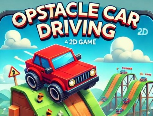 การขับขี่รถยนต์อุปสรรค  เกมออนไลน์