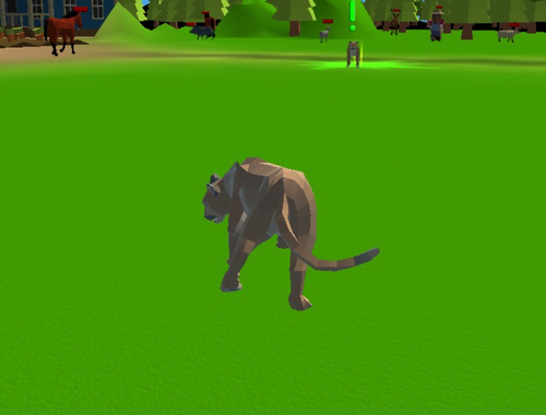 Cougar Simulator - Big Cats  เกมออนไลน์