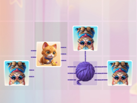 การเชื่อมต่อลูกแมว  เกมออนไลน์