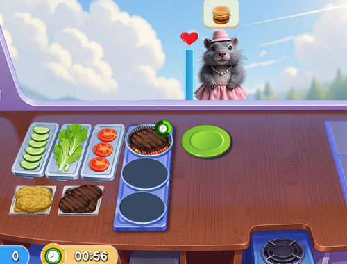 Marmot Diner Dash  เกมออนไลน์