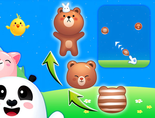 Animal Merge: Bubble Shooter  เกมออนไลน์