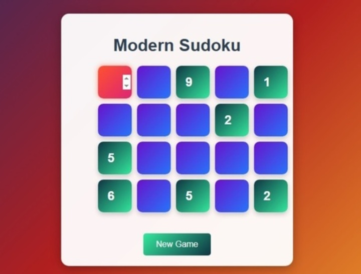 Sudoku สมัยใหม่  เกมออนไลน์
