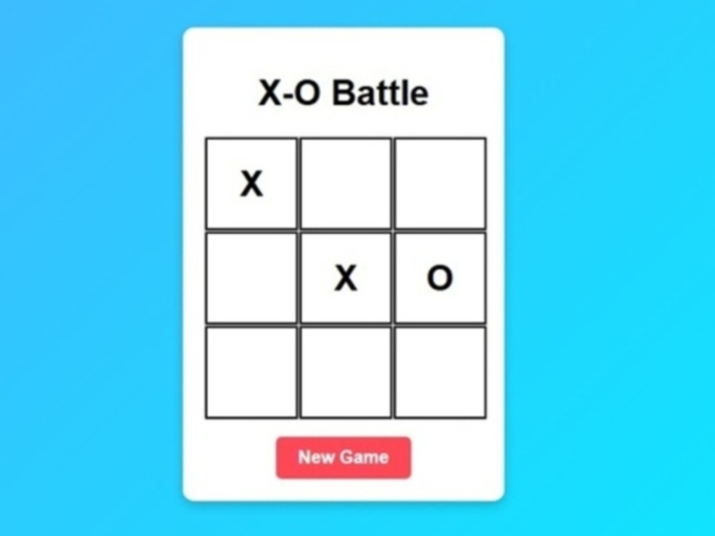 X o การต่อสู้  เกมออนไลน์