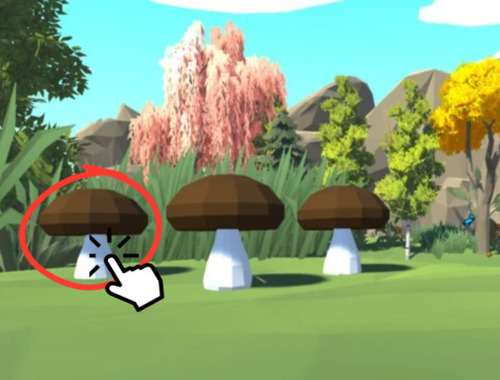 เห็ดที่ซ่อนอยู่  เกมออนไลน์
