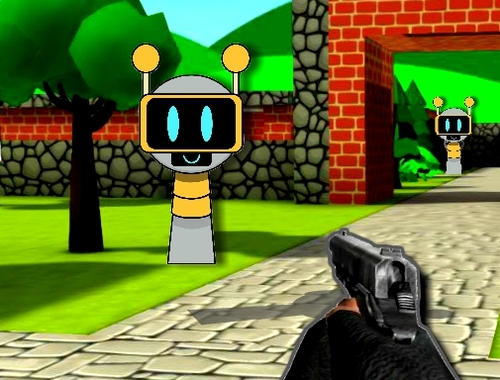 Sprunki 3D Shooter  เกมออนไลน์