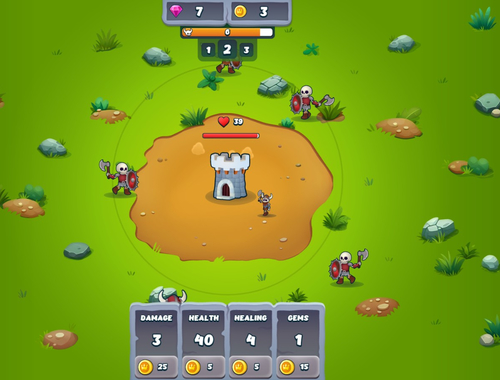 ผู้พิทักษ์หอคอย  เกมออนไลน์