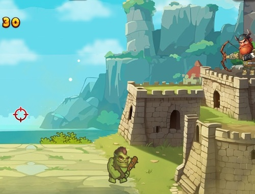 ปกป้องปราสาท  เกมออนไลน์