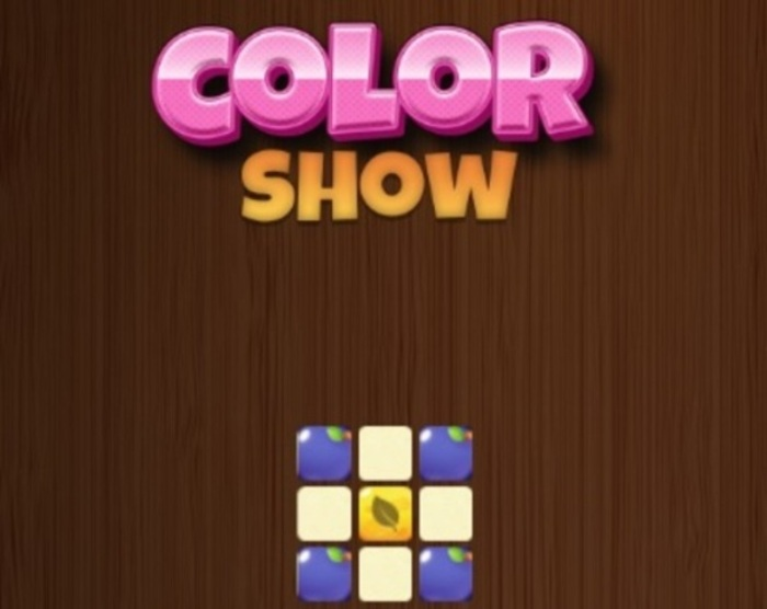 การแสดงสี  เกมออนไลน์