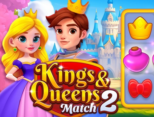 Kings and Queens Match 2  เกมออนไลน์