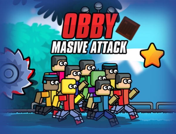 การโจมตีครั้งใหญ่ของ OBBY  เกมออนไลน์
