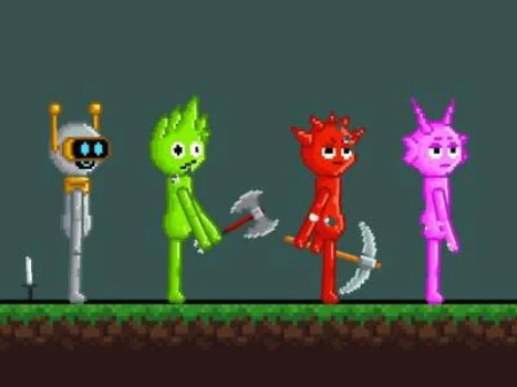 Sprunki Sandbox: โหมดสนามเด็กเล่น Ragdoll  เกมออนไลน์