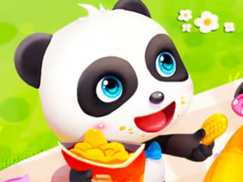 จิ๊กซอว์ปริศนา: ลูกแพนด้าสปริงปิคนิค  เกมออนไลน์