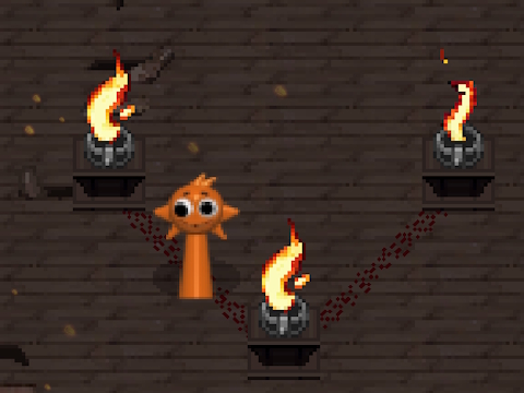 Sprunki Torches Maze  เกมออนไลน์