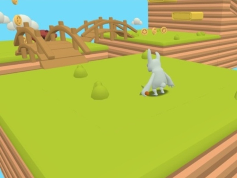 Bunny Coin Hop  เกมออนไลน์