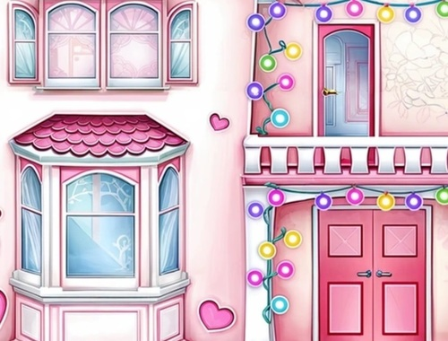การออกแบบบ้านตุ๊กตา  เกมออนไลน์