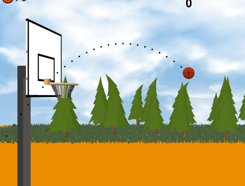 สวนบาสเก็ตบอล  เกมออนไลน์