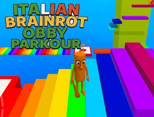 อิตาลี Brainrot Obby Parkour  เกมออนไลน์