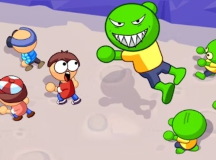 ฝูงชน Zombie & Merge  เกมออนไลน์