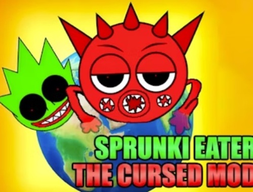 Sprunki Eater mod cursed  เกมออนไลน์
