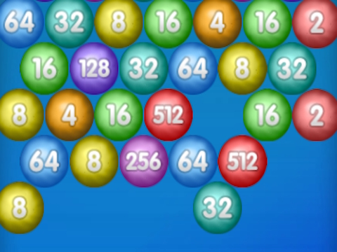 หมายเลข Bubble Shooter  เกมออนไลน์