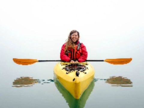 Kayak Kayaking Lake Jigsaw  เกมออนไลน์