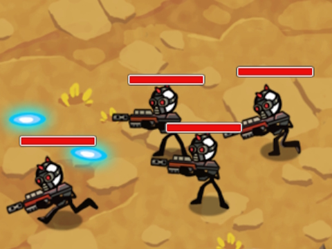 สงคราม Stickman  เกมออนไลน์