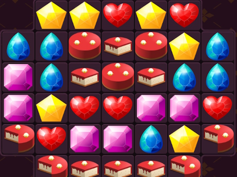 อัญมณีมันวาว  เกมออนไลน์