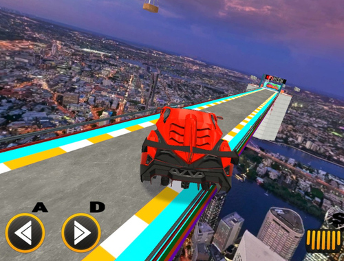 เกมแข่งรถ Mega Ramps 3D  เกมออนไลน์