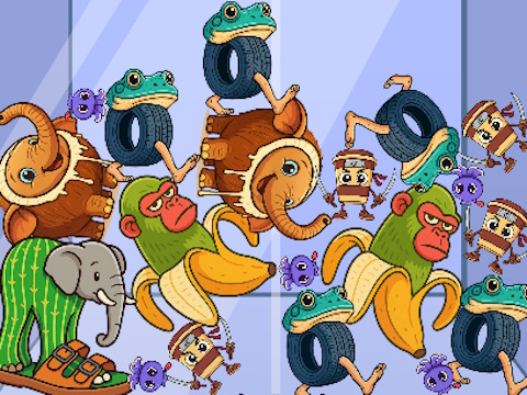 อิตาลี Brainrot: สัตว์รวมตัวต่อปริศนา  เกมออนไลน์