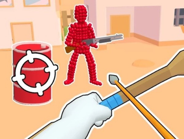 Stickman Archer: ยิงลูกศรที่ Reds  เกมออนไลน์