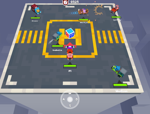การแข่งขันรื้อถอนรถกันชน  เกมออนไลน์