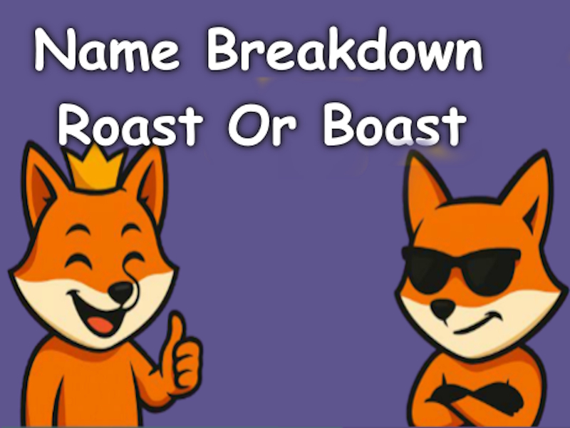 ชื่อ Breakdown Roast หรือโอ้อวด เกมออนไลน์