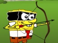 Spongebob Shoot Zombie เกมออนไลน์