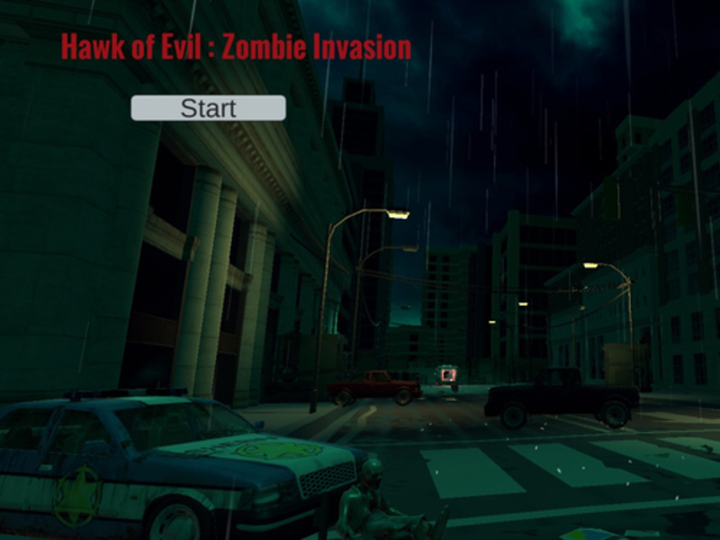 Hawk of Evil Zombie Invasion เกมออนไลน์