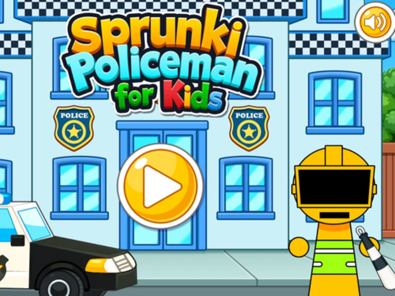 ตำรวจ Sprunki สำหรับเด็ก เกมออนไลน์